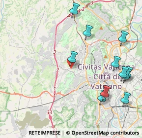 Mappa Via Savignone, 00168 Roma RM, Italia (5.26182)