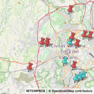 Mappa Via Savignone, 00168 Roma RM, Italia (5.965)