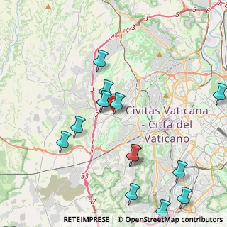 Mappa Via Montoggio, 00168 Roma RM, Italia (4.81071)