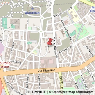 Mappa Via del casale galvani 9, 00157 Roma, Roma (Lazio)
