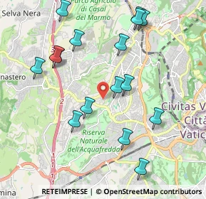 Mappa Via Framura, 00168 Roma RM, Italia (2.285)