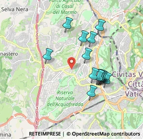 Mappa Via Campomorone, 00168 Roma RM, Italia (1.75071)