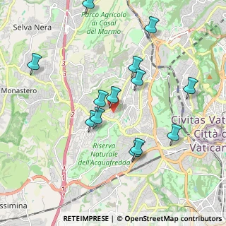 Mappa Via Campomorone, 00168 Roma RM, Italia (2.06923)