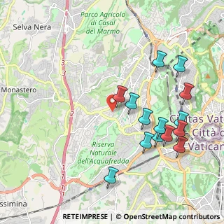 Mappa Via Framura, 00168 Roma RM, Italia (2.25786)