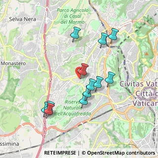 Mappa Via Campomorone, 00168 Roma RM, Italia (1.81583)