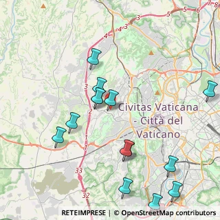 Mappa Via Framura, 00168 Roma RM, Italia (4.84357)