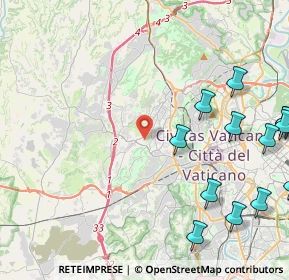 Mappa Via Campomorone, 00168 Roma RM, Italia (6.55867)
