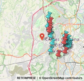 Mappa Via Campomorone, 00168 Roma RM, Italia (3.692)