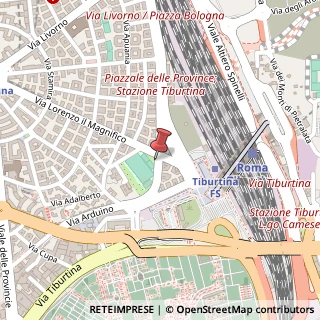 Mappa Via Teodorico, 14, 00162 Roma, Roma (Lazio)