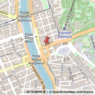 Mappa Via Luisa di Savoia,  14, 00196 Roma, Roma (Lazio)