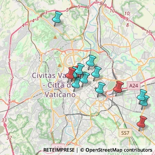 Mappa Viale D'annunzio Gabriele, 00187 Roma RM, Italia (3.82923)
