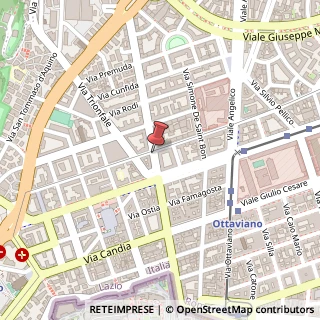 Mappa Via della Giuliana,  15, 00195 Roma, Roma (Lazio)