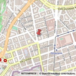 Mappa Via della Giuliana, 18, 00195 Roma, Roma (Lazio)