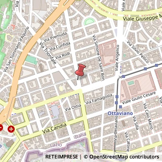 Mappa Via della Giuliana,  8, 00195 Roma, Roma (Lazio)