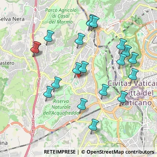 Mappa Via dei Monti di Primavalle, 00168 Roma RM, Italia (2.363)