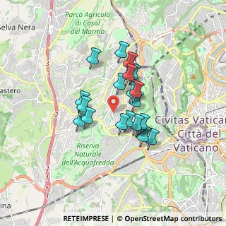 Mappa Via dei Monti di Primavalle, 00168 Roma RM, Italia (1.332)