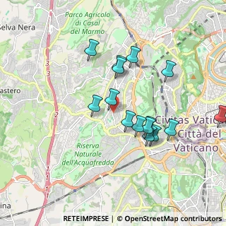 Mappa Via dei Monti di Primavalle, 00168 Roma RM, Italia (1.64667)