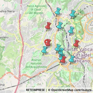 Mappa Via dei Monti di Primavalle, 00168 Roma RM, Italia (2.04231)