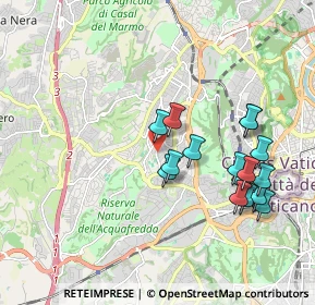 Mappa Via dei Monti di Primavalle, 00168 Roma RM, Italia (2)