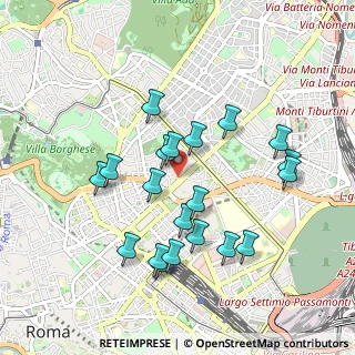 Mappa Via Messina, 00198 Roma RM, Italia (0.957)
