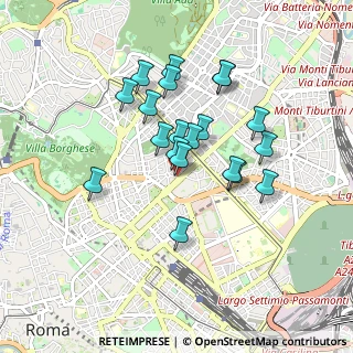 Mappa Via Messina, 00198 Roma RM, Italia (0.787)