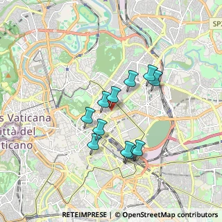 Mappa Via Messina, 00198 Roma RM, Italia (1.50909)