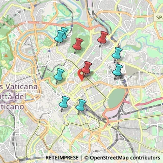 Mappa Via Messina, 00198 Roma RM, Italia (1.68333)