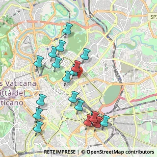 Mappa Via Messina, 00198 Roma RM, Italia (2.23105)