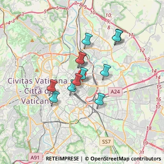 Mappa Via Siracusa n, 00161 Roma RM, Italia (2.93917)