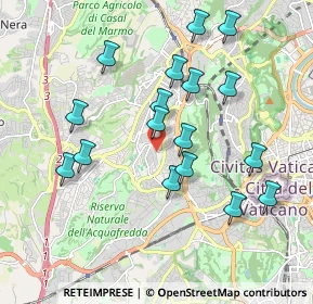Mappa Via dell'Assunzione, 00168 Roma RM, Italia (1.98235)
