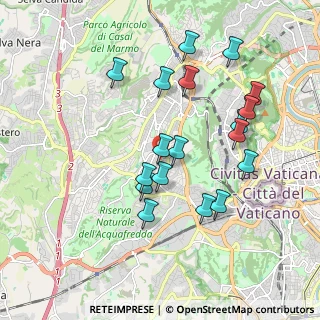Mappa Via dell'Assunzione, 00168 Roma RM, Italia (1.93889)