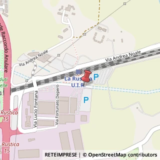 Mappa Via Fortunato Depero, 76, 00155 Roma, Roma (Lazio)