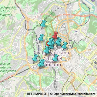 Mappa Circonvallazione Trionfale, 00195 Roma RM, Italia (1.09867)