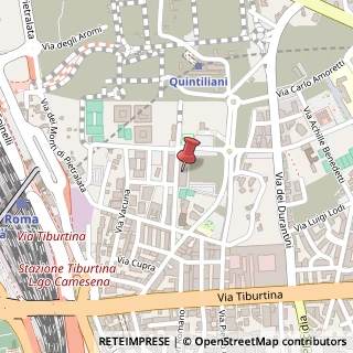Mappa Via Eugenio Torelli Viollier, 112, 00187 Roma, Roma (Lazio)