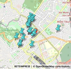 Mappa Via Alessandria, 00100 Roma RM, Italia (0.745)