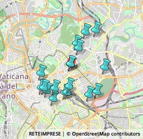 Mappa Via Alessandria, 00100 Roma RM, Italia (1.69111)