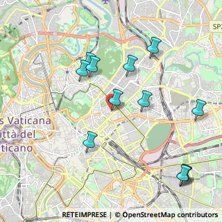 Mappa Via Alessandria, 00100 Roma RM, Italia (2.39833)