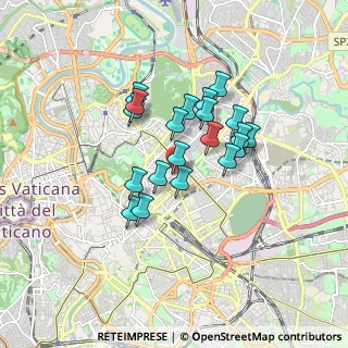 Mappa Via Alessandria, 00100 Roma RM, Italia (1.386)