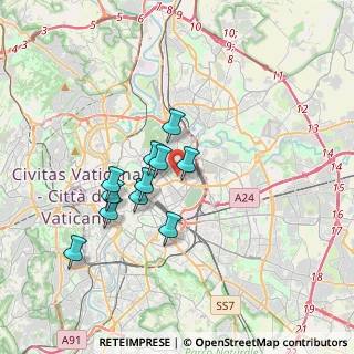 Mappa Via Cosenza, 00161 Roma RM, Italia (3.05)