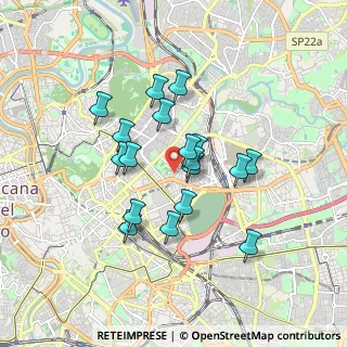 Mappa Via Cosenza, 00161 Roma RM, Italia (1.50444)