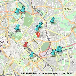 Mappa Via Cosenza, 00161 Roma RM, Italia (2.51917)