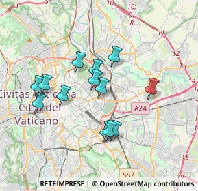 Mappa Via Cosenza, 00100 Roma RM, Italia (3.29)