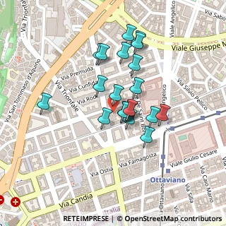 Mappa Via Costantino Morin, 00195 Roma RM, Italia (0.187)