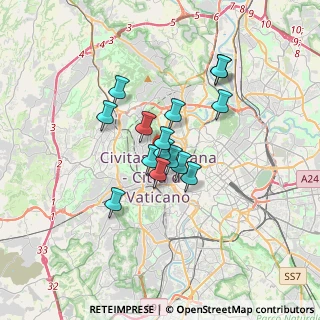 Mappa Via Costantino Morin, 00195 Roma RM, Italia (2.536)
