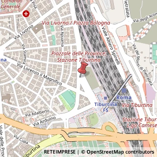 Mappa Circonvallazione Nomentana,  502, 00162 Roma, Roma (Lazio)