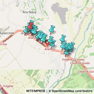 Mappa Via Aurelia, 00054 Ara Nova RM, Italia (0.8)