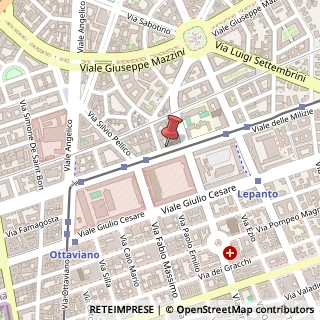 Mappa Via Stendhal, 23, 00195 Roma, Roma (Lazio)