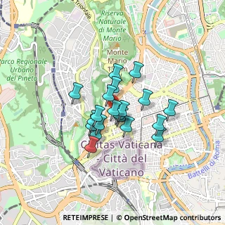 Mappa Via Gerolamo Savonarola, 00195 Roma RM, Italia (0.6045)