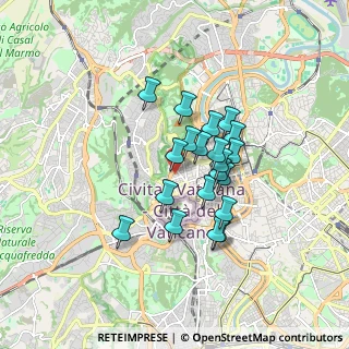 Mappa Via Gerolamo Savonarola, 00195 Roma RM, Italia (1.351)