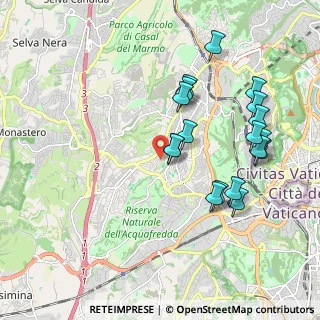 Mappa Via Apricale, 00168 Roma RM, Italia (2.08389)
